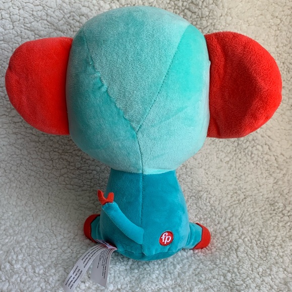 Fisher Price 9 inch Big Head Elephant Plush Stuffed Animal Toy - Picture 5 of 7